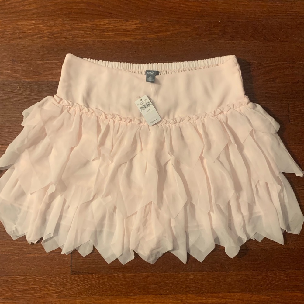 NWT Aerie Baby Pink Sleep Skort/Short Sz XS